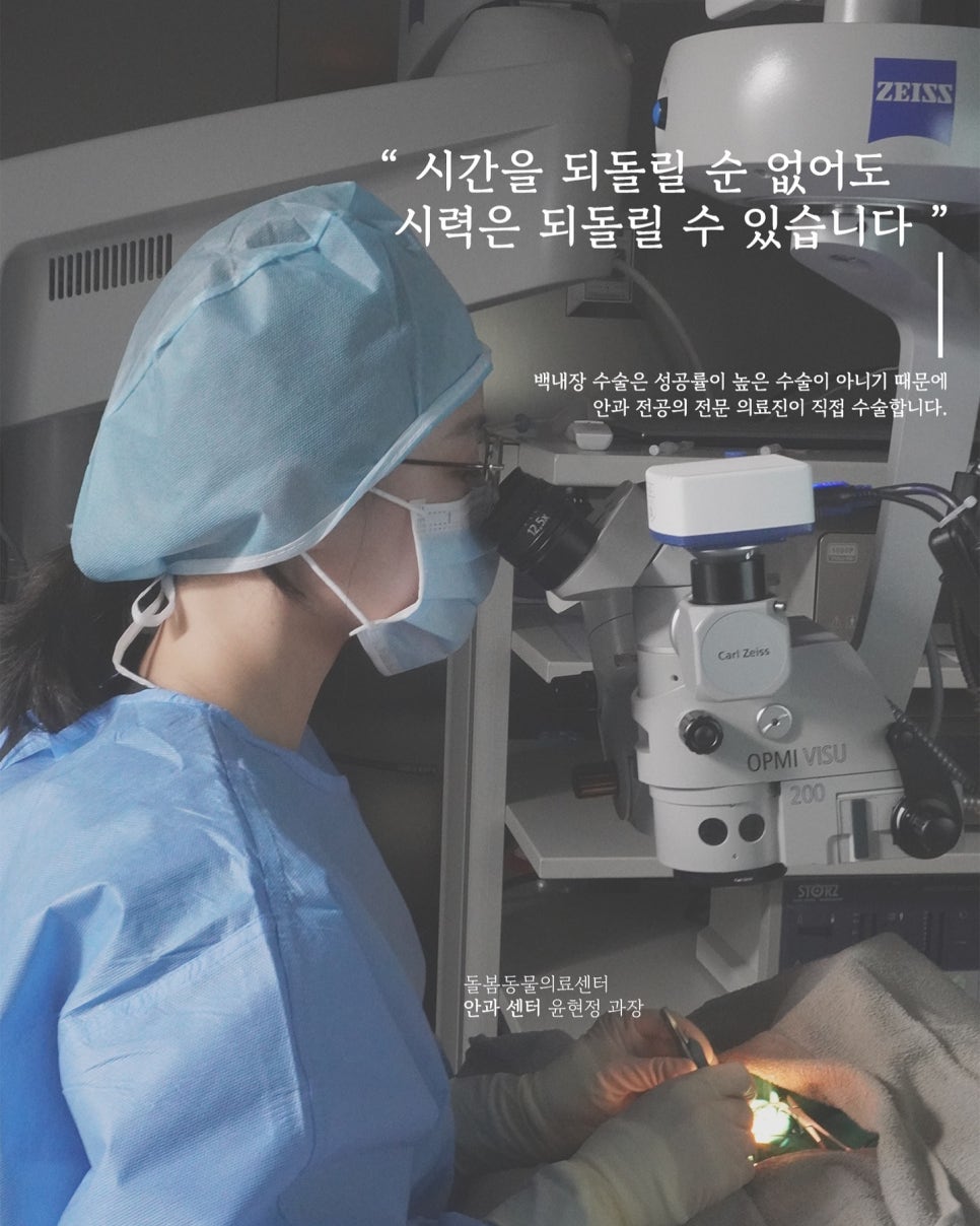 윤현정 과장 + 자이스 수술 현미경